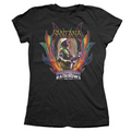 1001 Rainbows Tour - Black Womens Tee