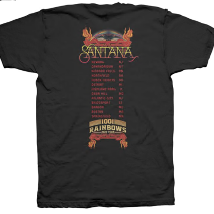 1001 Rainbows Tour Tee - Black Mens