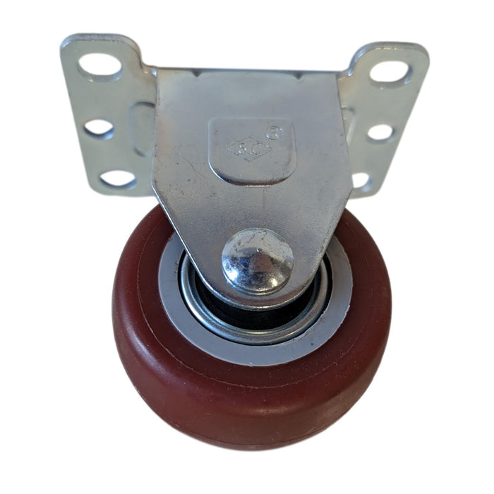 2-1/2" x 1-1/4" Poly-Pro Wheel Rigid Caster - Durable Superior Casters - product view 2