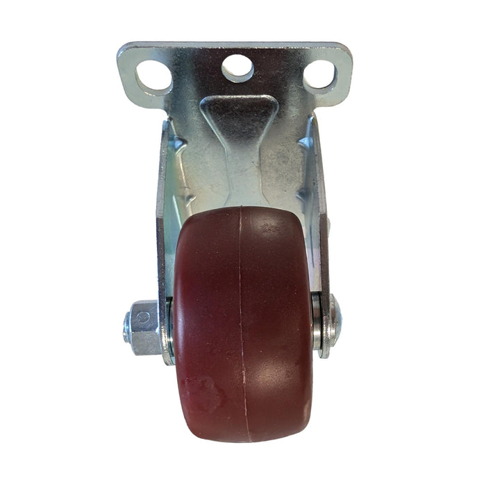 2-1/2" x 1-1/4" Poly-Pro Wheel Rigid Caster - Durable Superior Casters - product view 3