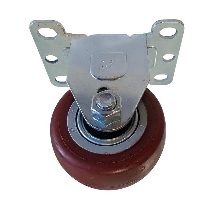 2-1/2" x 1-1/4" Poly-Pro Wheel Rigid Caster - Durable Superior Casters - product view 4
