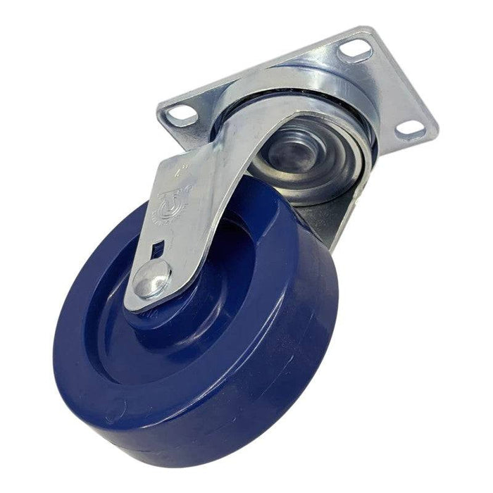 4" x 1-1/4" DuraLastomer Wheel Swivel Caster - Durable Superior Casters - product view 2
