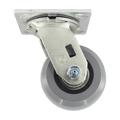 4" x 2" Ergolastomer Wheel Swivel Caster - Durable Superior Casters - product view 1