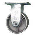 4" x 2" Semi-Steel Wheel Rigid Caster - Durable Superior Casters