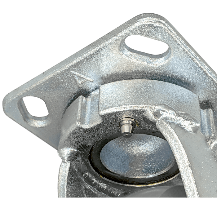 5" x 2" Ergolastomer Wheel Kingpinless Swivel Caster - Durable Superior Casters - product view 3