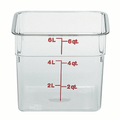 6 quart Square Cambro (EACH)