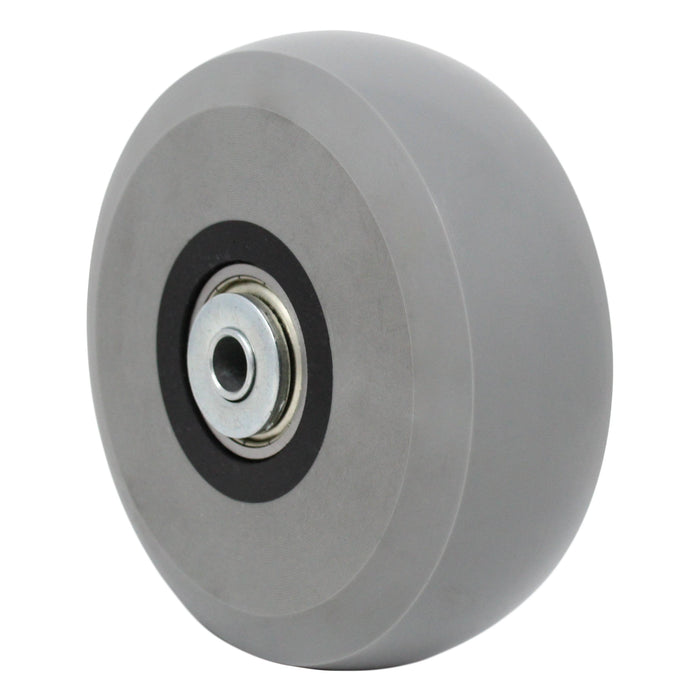 6" x 2" Ergolastomer Wheel - Durable Superior Casters