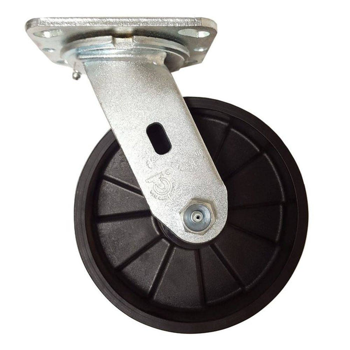 6" x 2" MaxRok Wheel Swivel Caster - Durable Superior Casters