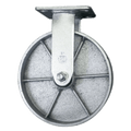 8" x 2" Semi-Steel Wheel Rigid Caster - Durable Superior Casters
