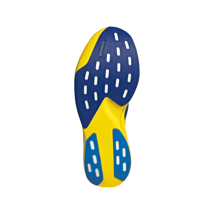adidas Adizero Evo SL Running Shoes | Yellow / Royal Blue / Iron Metallic | Men's