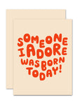 Adore Birthday Card