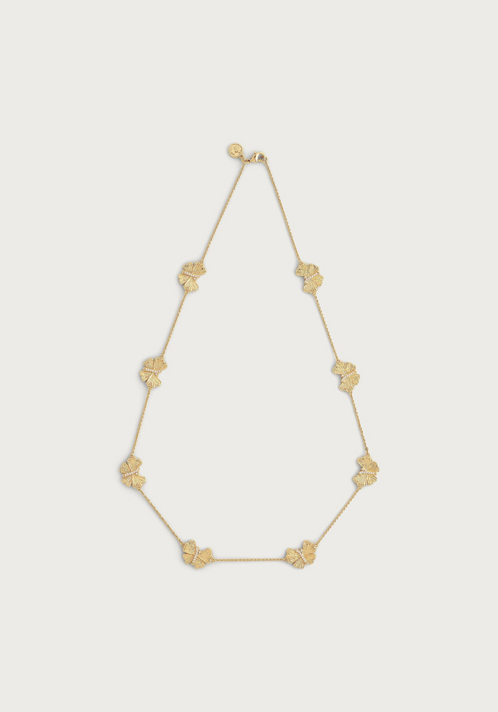 Anabel Aram Butterfly Station Necklace
