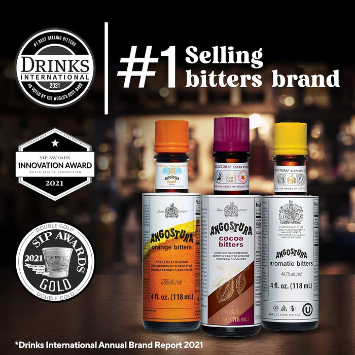 Angostura Bitters 3-Flavours - 4oz Bottles