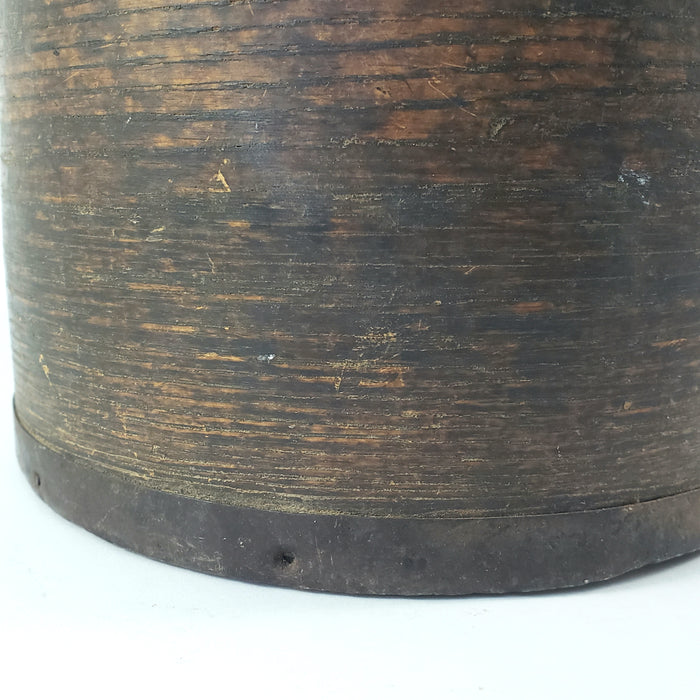 Antique 1 Quart Bentwood Dry Grain Measure E.B. Frye & Son Wilton, NH Farmhouse Primitive
