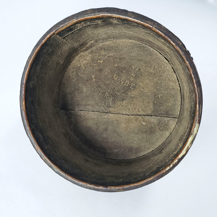 Antique 1 Quart Bentwood Dry Grain Measure E.B. Frye & Son Wilton, NH Farmhouse Primitive