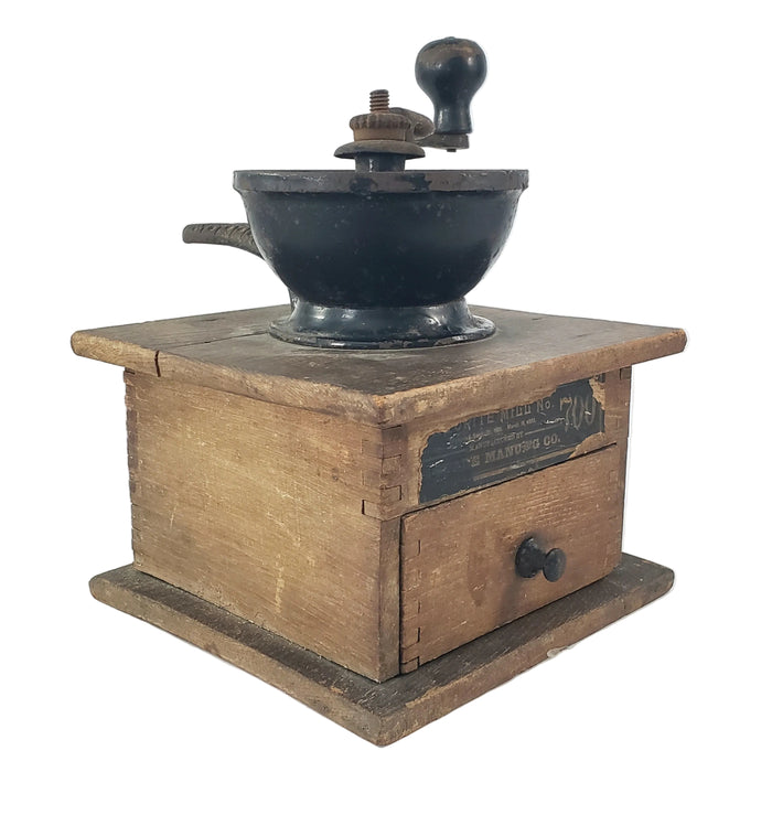 Antique Arcade "Favorite Mill 700" Hand Crank Coffee Grinder Mill Freeport Illinois