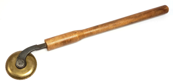 Antique Bookbinders Brass Roller Tool by Hoole Brooklyn, NY, c 1890-1900