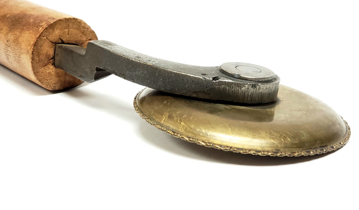 Antique Bookbinders Brass Roller Tool by Hoole Brooklyn, NY, ~ Late 1800's