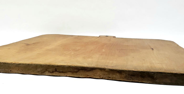 Antique Extra Large 5 Pound Farmhouse Dough Cutting Board w/ Handle