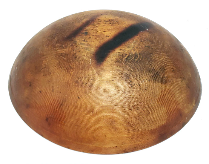 Antique Farmhouse Wooden Dough Bowl
