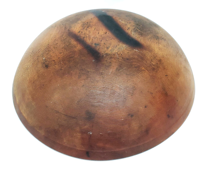 Antique Farmhouse Wooden Dough Bowl