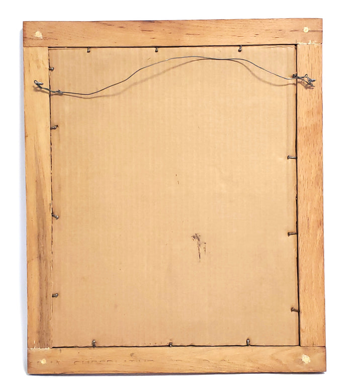 Antique Framed Pennsylvania German Fraktur, HAUS SEGEN - House of Blessing c. 1800's
