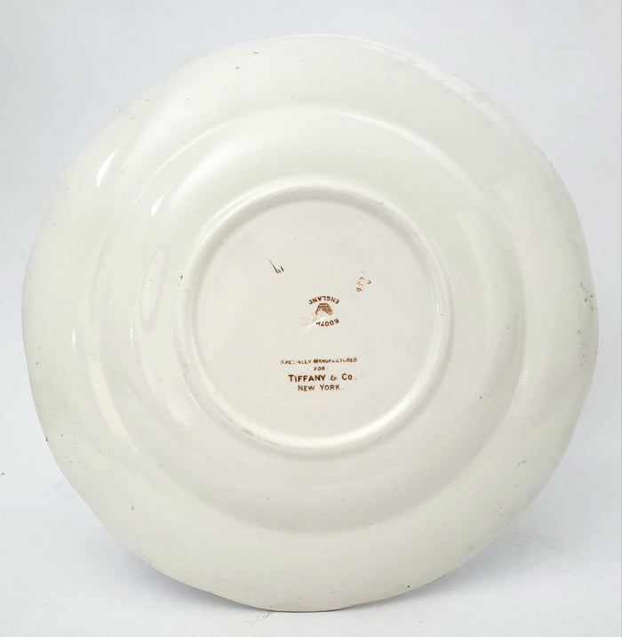 Antique Hand Painted Plates Set of 6 Made for Tiffany NY by Booths Ltd England