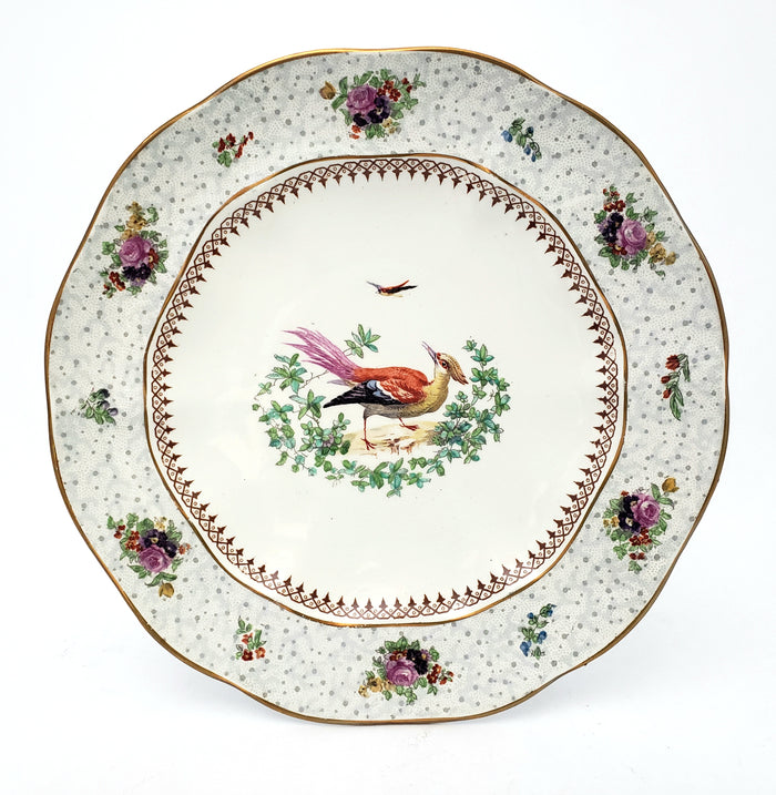 Antique Hand Painted Plates Set of 6 Made for Tiffany NY by Booths Ltd England