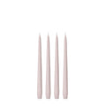 Antique Pink 25cm Taper Candles Pack of 4