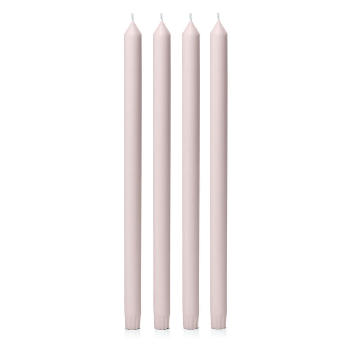 Antique Pink 40cm Dinner Candles Pack of 4