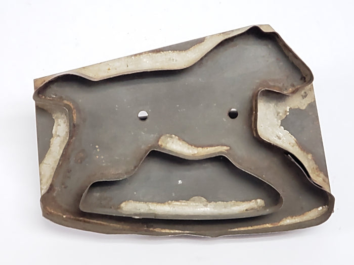 Antique "Rocking Horse" Cookie Cutter w/ Flat Back Soldered Seams