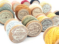 Antique Silkateen Cotton Knitting & Crochet Thread 16 Spools by K.T. Co. Fall River,