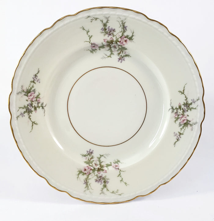 Arcadian OLD ROSE Salad Plate Set of 8 Newark, New York 1950s-1960s