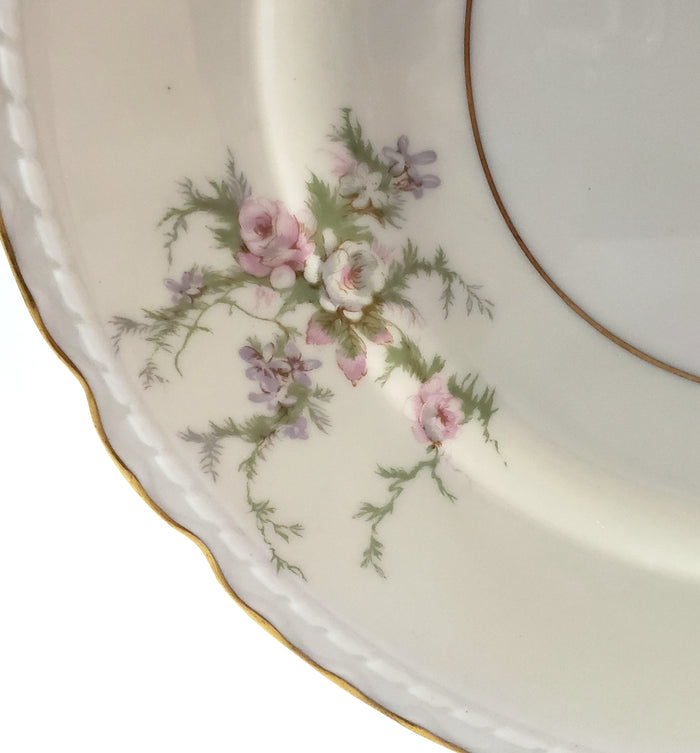 Arcadian OLD ROSE Salad Plate Set of 8 Newark, New York 1950s-1960s