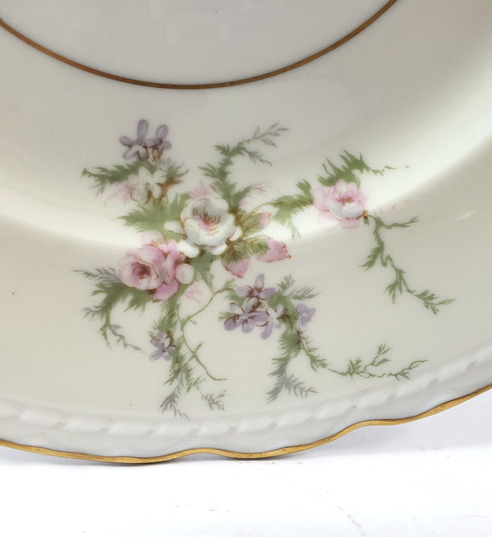 Arcadian OLD ROSE Salad Plate Set of 8 Newark, New York 1950s-1960s