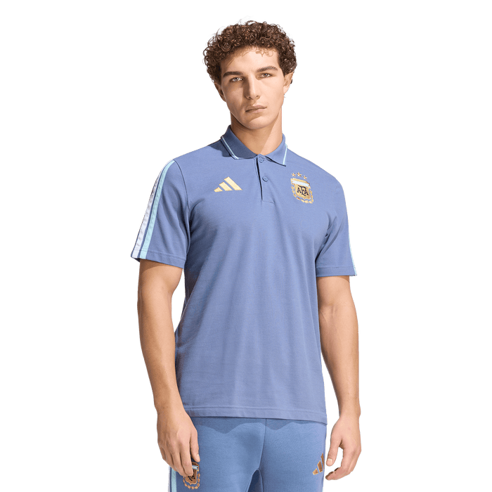 adidas Argentina 26 DNA Polo | Crew Blue | Men's