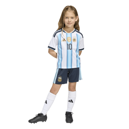 adidas Argentina 26 Home Messi Mini Kit | Ice Blue / White | Kid's