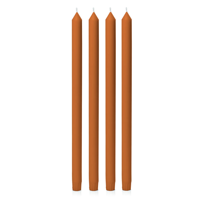 Baked Clay 40cm Dinner Candles Pack of 4