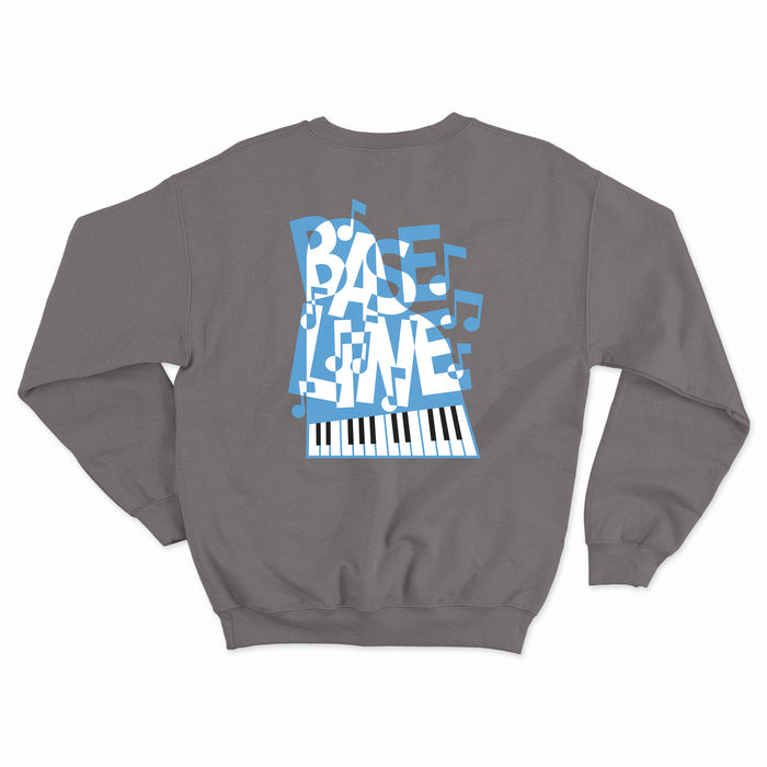 Baseline - Jazz Crew (Charcoal/Blue & White)