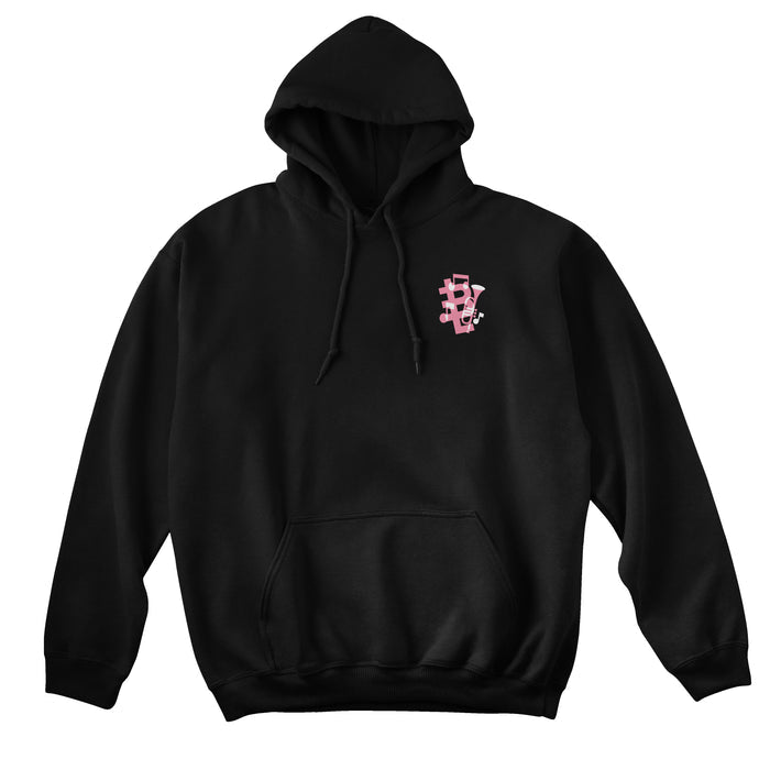 Baseline - Jazz Hood (Black/Pink & White)