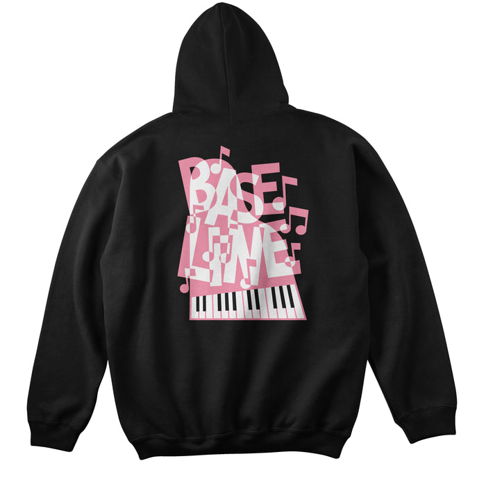 Baseline - Jazz Hood (Black/Pink & White)