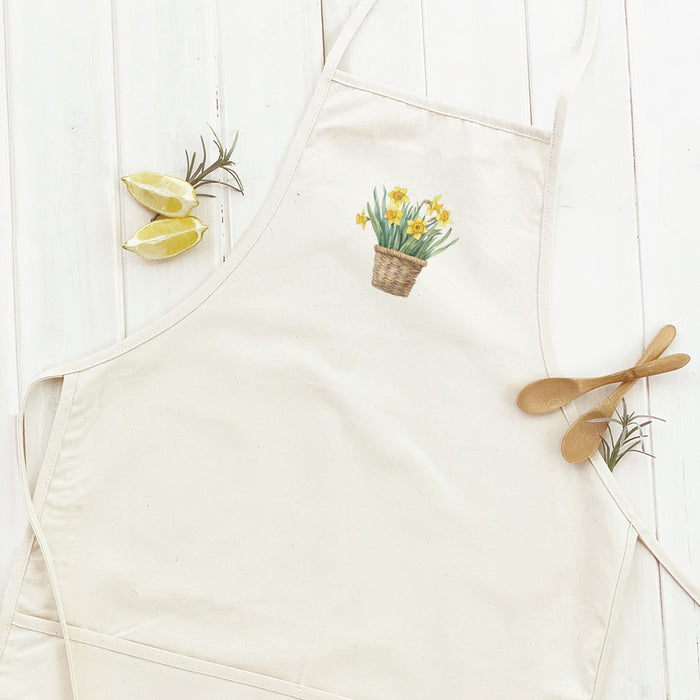 Basket of Daffodils - Spring Women's Apron