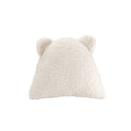 Wigiwama Bear Cream White Cushion  at Rugs by Roo