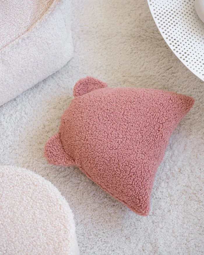Bear Guava Cushion - Rugs by Roo