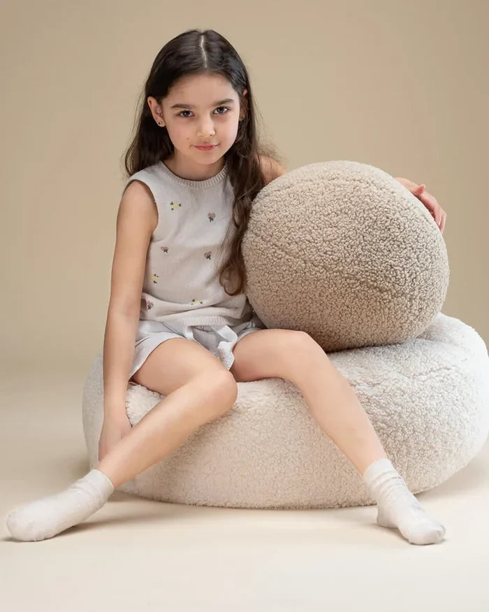 Biscuit Ottoman - Rugs by Roo