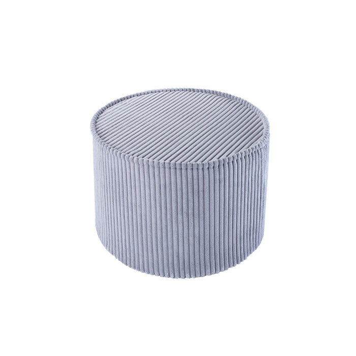 Wigiwama Blueberry Blue Pouffe at Rugs by Roo