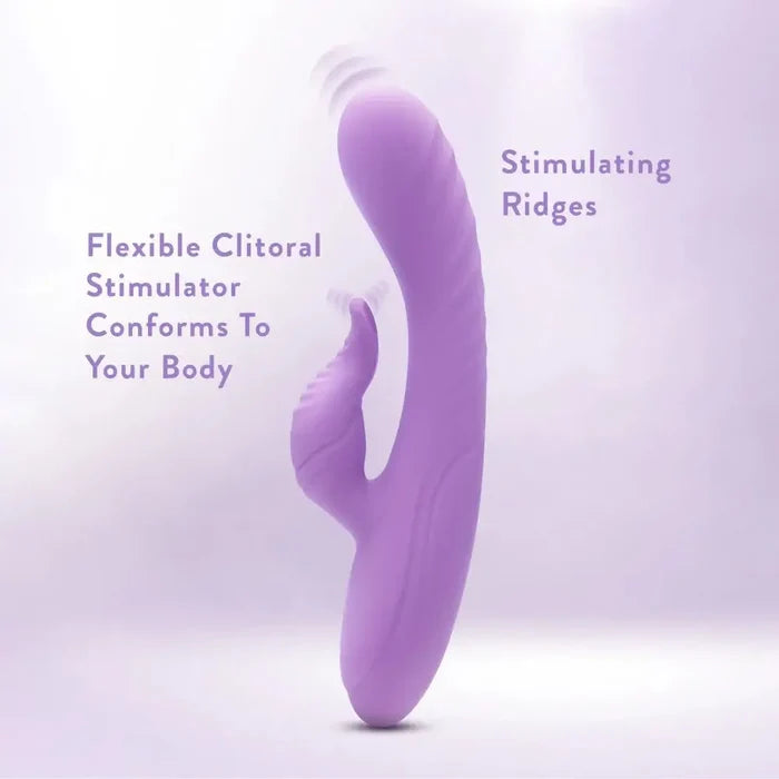 Evelyn 8" Rabbit Vibrator - Rolik®