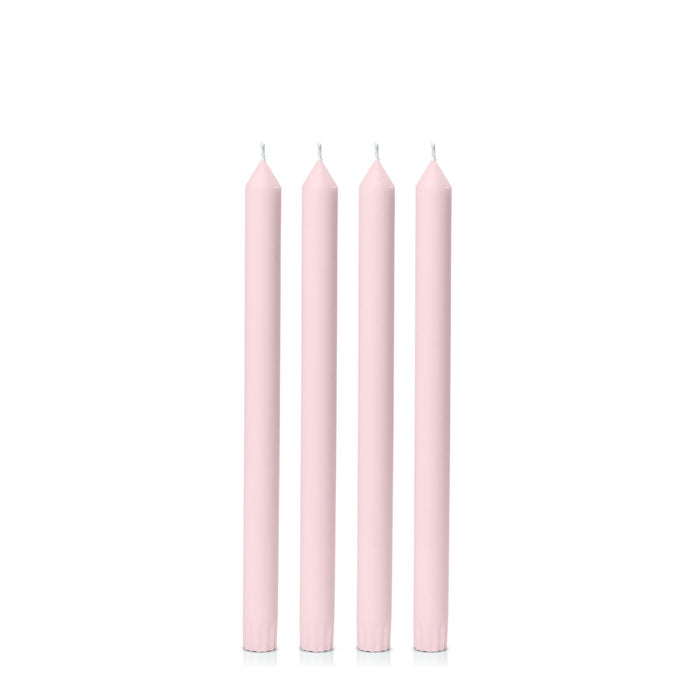 Blush Pink 30cm Dinner Candles - Pack of 96