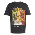 adidas Bob Marley Originals Football is Freedom T-Shirt | Black | Men's