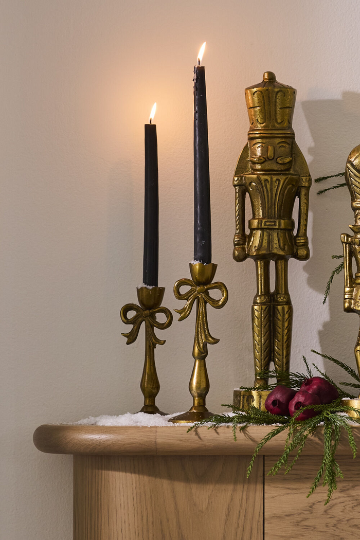 Bowtied Candleholders (Two Sizes)